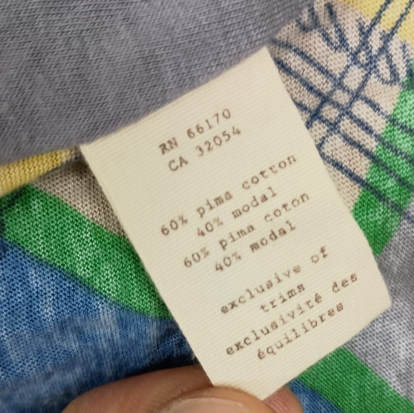 Anthropologie Little Yellow Button Cotton Top SIze Small - Picture 6 of 7